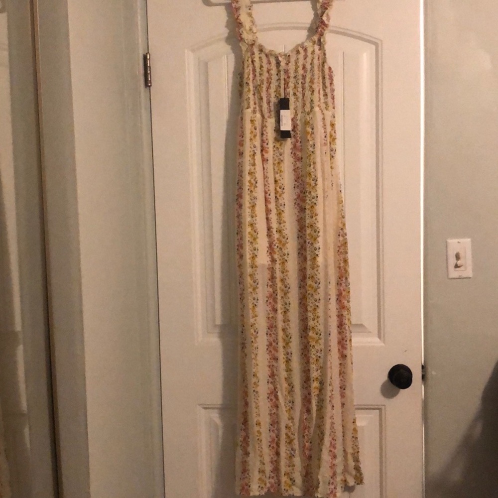 Floral Print Maxi Dress